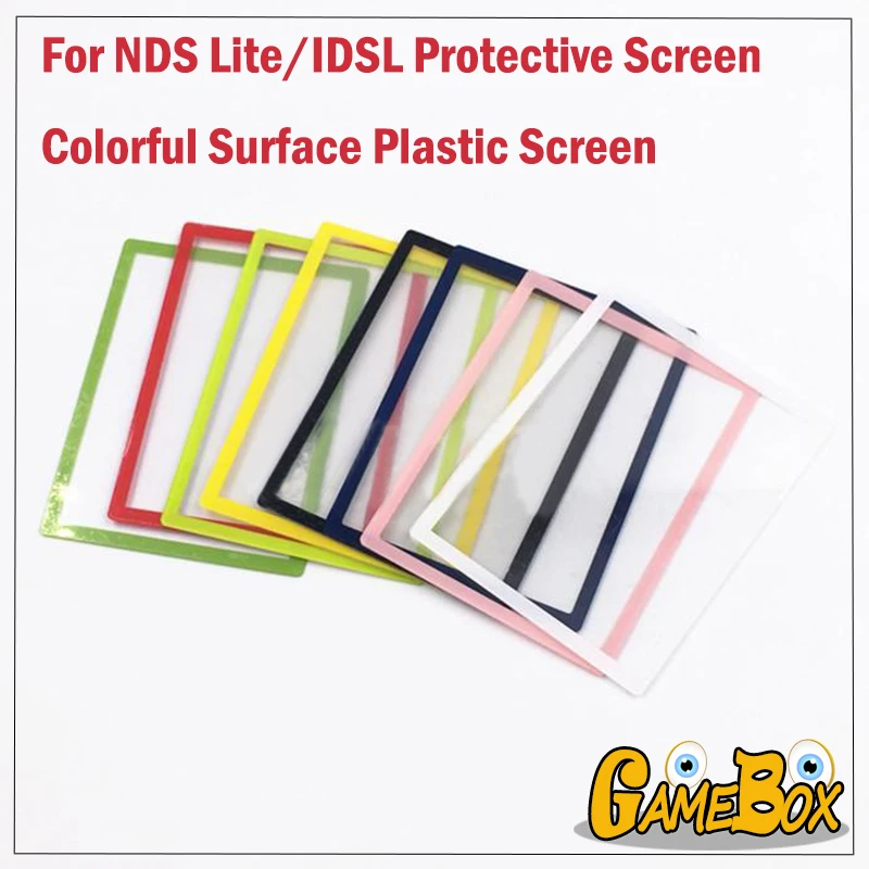 Surface Plastic Screen For Nintend DS Lite/IDSL Console Surface Colorful Frame Transparent Protective Screen For Nintend DS Lite
Surface Plastic Screen For Nintend DS Lite/IDSL Console Surface Colorful Frame Transparent Protective Screen For Nintend DS Lite