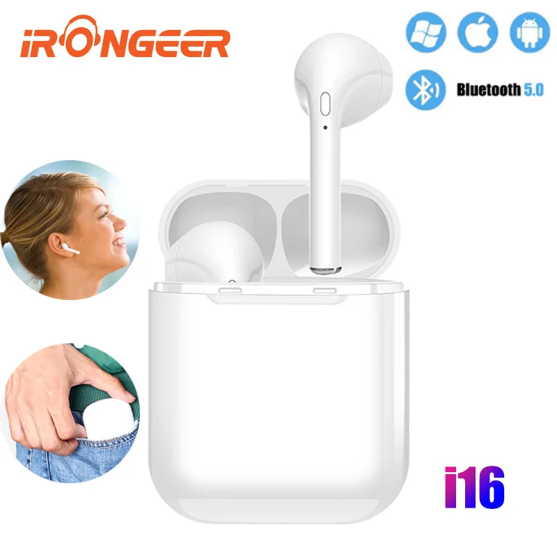 i16 mini TWS 5.0 Sports Bluetooth Headphone with Stereo Wireless Microphone Wireless Earphone for iPhone Xiaomi Samsung Huawei
i16 mini TWS 5.0 Sports Bluetooth Headphone with Stereo Wireless Microphone Wireless Earphone for iPhone Xiaomi Samsung Huawei