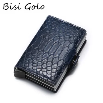 BISI GORO 2020 Anti Thief RFID Credit ID Card Holder Men and Women PU Leather Metal Wallet Card Holder Credit Card Case Pocket
BISI GORO 2020 Anti Thief RFID Credit ID Card Holder Men and Women PU Leather Metal Wallet Card Holder Credit Card Case Pocket