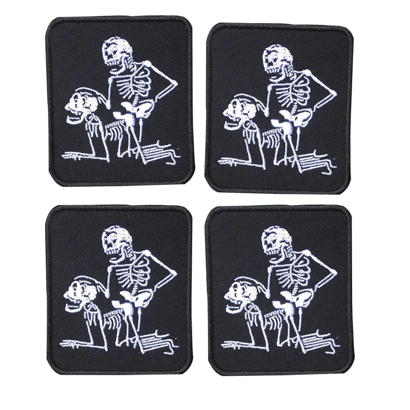 skull Punk embroidery patch DIY patch custom embroidery patches scary dead punk style patches stickers for jackets 
skull Punk embroidery patch DIY patch custom embroidery patches scary dead punk style patches stickers for jackets