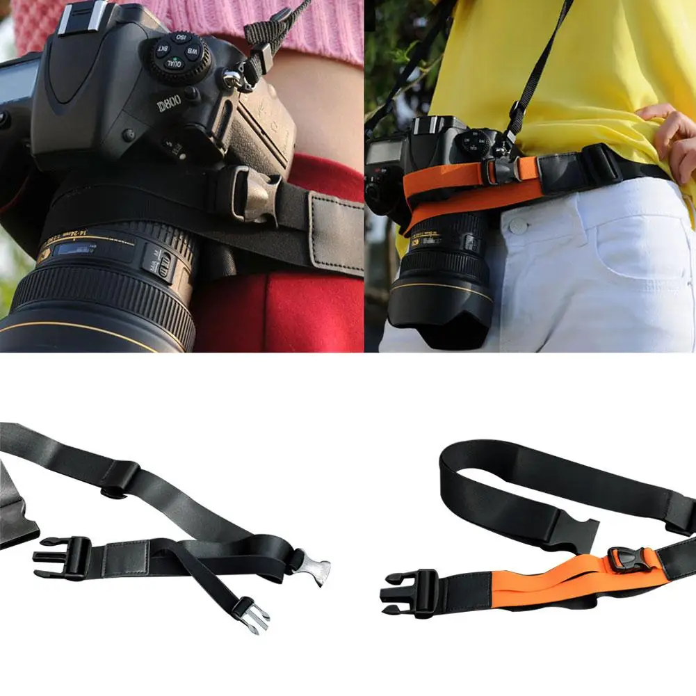 Adjustable Buckle Button Photography Lens Holder SLR Camera Waist Belt Strap New
Adjustable Buckle Button Photography Lens Holder SLR Camera Waist Belt Strap New