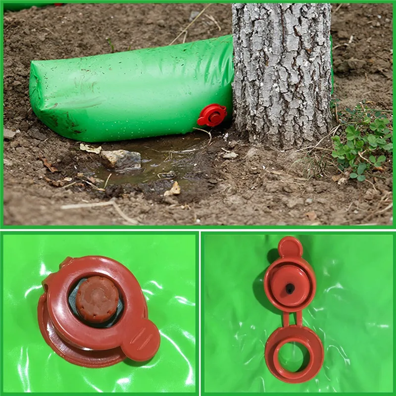 Water-Saving PVC Durable Original Slow-Release Tree Drip Watering Bag for Trees and Shrubs 2.6 Gallon (10 liters)
Water-Saving PVC Durable Original Slow-Release Tree Drip Watering Bag for Trees and Shrubs 2.6 Gallon (10 liters)