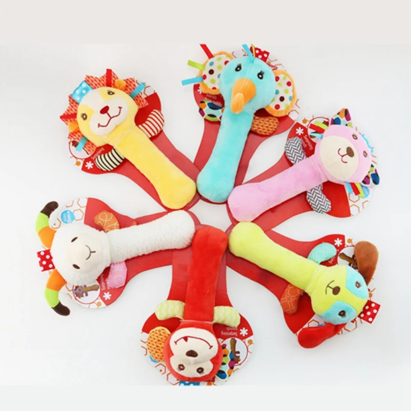 Teethers Stuffed Doll Baby Lathe Hanging Ring Animal Rattle Crib Hanging Baby Stroller Hanging Toys
Teethers Stuffed Doll Baby Lathe Hanging Ring Animal Rattle Crib Hanging Baby Stroller Hanging Toys