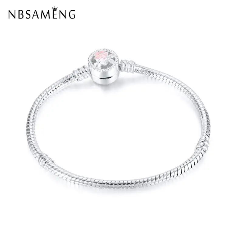 New Silver Golden Plated Bracelet For Women Diy Jewelry Barrel Fit Pan Charm Bead Bracelets Bangles DIY Jewelry
New Silver Golden Plated Bracelet For Women Diy Jewelry Barrel Fit Pan Charm Bead Bracelets Bangles DIY Jewelry
