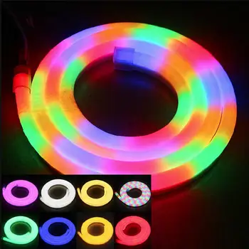10M/Lot 80Led/M Waterproof Led Neon Flex Light With Plug Led Neon Tube led Soft Rope White Red Green Blue Changeable 110V 220V
10M/Lot 80Led/M Waterproof Led Neon Flex Light With Plug Led Neon Tube led Soft Rope White Red Green Blue Changeable 110V 220V