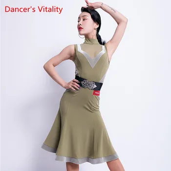 New Latin Dance Performance Accessories Latin Dance Dress Fashion Elastic Tight-fFtting Wild Ladies Wide Belt Accessories
New Latin Dance Performance Accessories Latin Dance Dress Fashion Elastic Tight-fFtting Wild Ladies Wide Belt Accessories