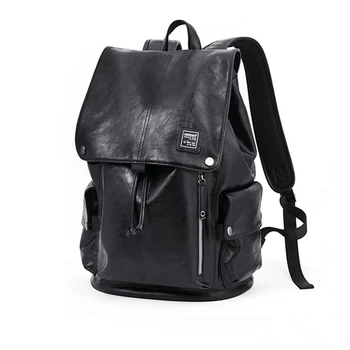 Fashion Leather backpack men laptop Backpacks women school bags for boys Back pack Business bagpack travel bag mochila masculina
Fashion Leather backpack men laptop Backpacks women school bags for boys Back pack Business bagpack travel bag mochila masculina