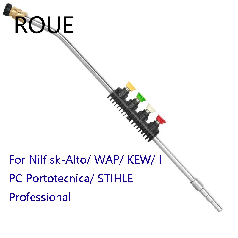 High Pressure Washer Metal Jet Lance and Quick Nozzles for for Nilfisk-Alto/ WAP/ KEW/ IPC Portotecnica/ STIHLE Professional
High Pressure Washer Metal Jet Lance and Quick Nozzles for for Nilfisk-Alto/ WAP/ KEW/ IPC Portotecnica/ STIHLE Professional