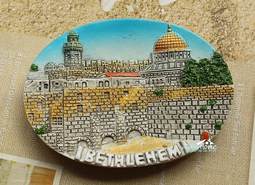 Palestine Bethlehem Tourist Travel Souvenir 3D Resin Fridge Magnet Craft GIFT IDEA
Palestine Bethlehem Tourist Travel Souvenir 3D Resin Fridge Magnet Craft GIFT IDEA
