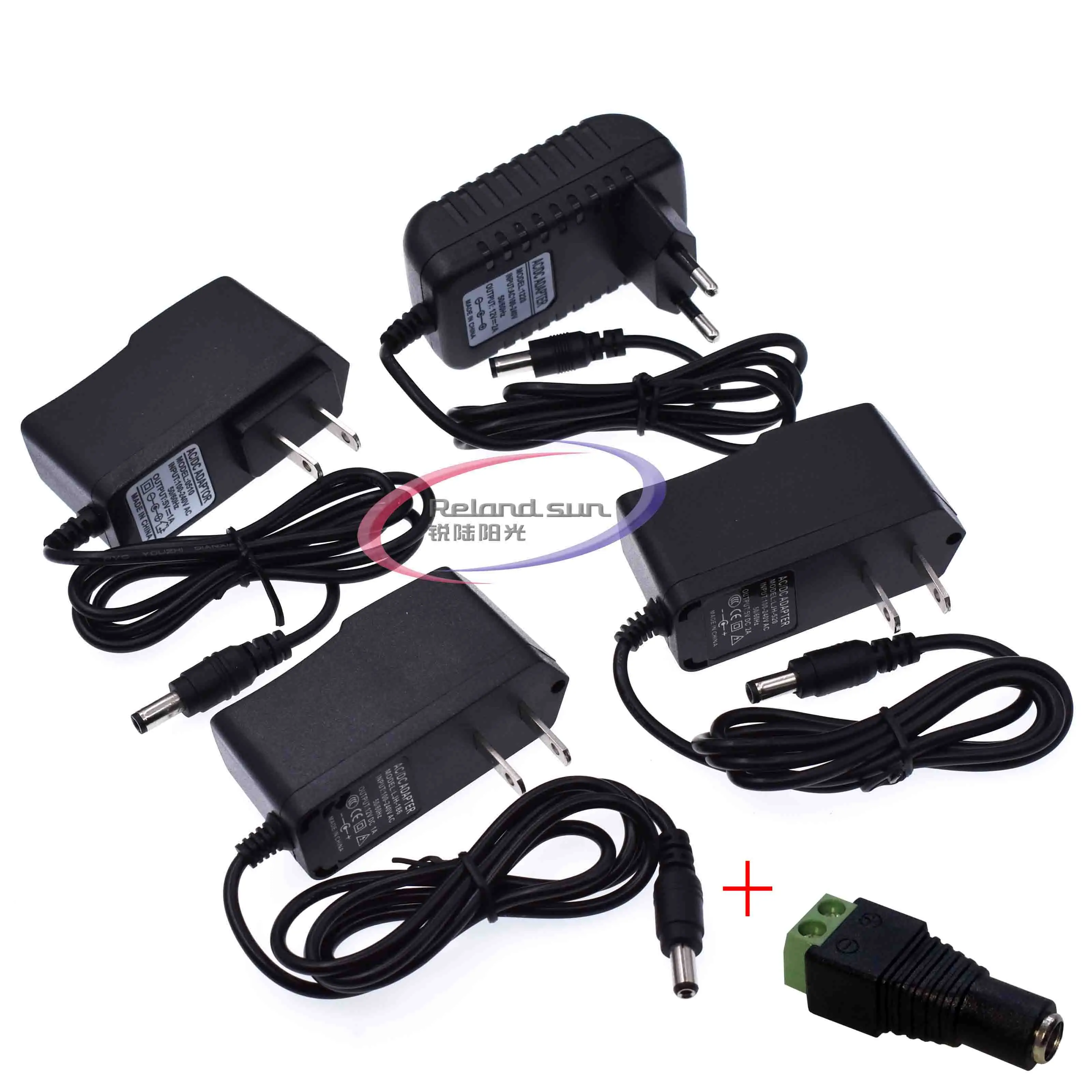 24W EU US Plug Driver Adapter AC 110V 220V to DC 12V 2A 5V 1A 5.5*2.1mm Power Supply Female Connector For LED Strip Converter
24W EU US Plug Driver Adapter AC 110V 220V to DC 12V 2A 5V 1A 5.5*2.1mm Power Supply Female Connector For LED Strip Converter