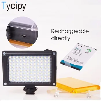 Tycipy 112 LED Dimmable Video Photo Light Lamp Rechargable Panal Light +BP-4L Battery for DSLR Camera Videolight
Tycipy 112 LED Dimmable Video Photo Light Lamp Rechargable Panal Light +BP-4L Battery for DSLR Camera Videolight