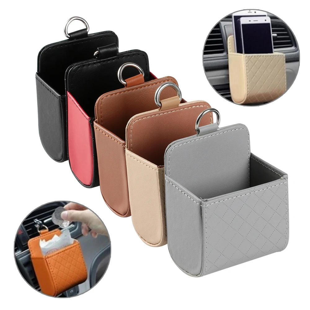 1PC Air Vent Car Seat PU Back Tidy Storage Coin Bag Back Tidy Case Shelves Mounts & Holder Interior Accessories Car Accessories
1PC Air Vent Car Seat PU Back Tidy Storage Coin Bag Back Tidy Case Shelves Mounts & Holder Interior Accessories Car Accessories
