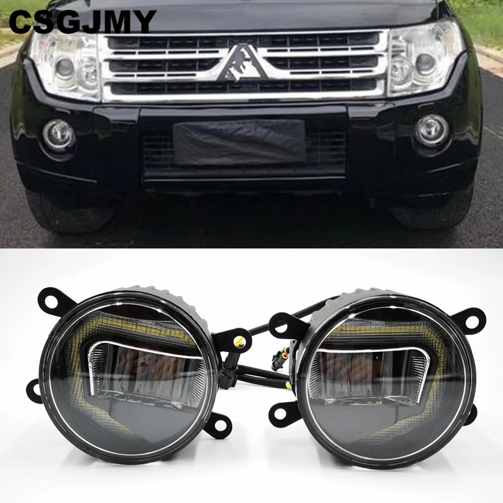 3-IN-1 Functions LED DRL Daytime Running Light Car Projector Fog Lamp with yellow signal For Mitsubishi Pajero V87 V97 2007-2014
3-IN-1 Functions LED DRL Daytime Running Light Car Projector Fog Lamp with yellow signal For Mitsubishi Pajero V87 V97 2007-2014