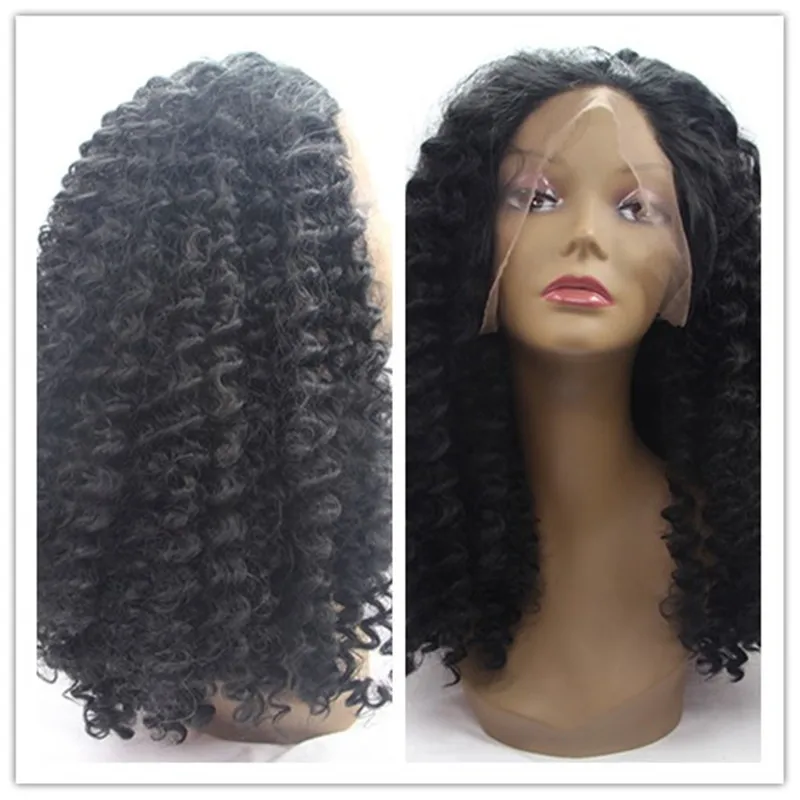 2016 Hot Sale Synthetic Lace Front Wig Heat Resistant Kinky Curly Heat Resistant Black Cheap Wigs for Black Women
2016 Hot Sale Synthetic Lace Front Wig Heat Resistant Kinky Curly Heat Resistant Black Cheap Wigs for Black Women