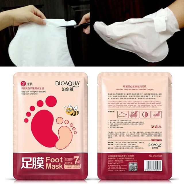 5 Pair BIOAQUA Honey Foot Masks Pedicure Socks Peeling Foot Care Beauty Feet Mask Feet Peeling Korean Foot Skin Care Set
5 Pair BIOAQUA Honey Foot Masks Pedicure Socks Peeling Foot Care Beauty Feet Mask Feet Peeling Korean Foot Skin Care Set