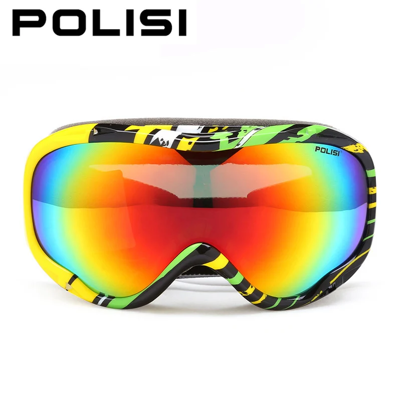 POLISI Professional Men Women Skiing Eyewear Double Layer Anti-Fog Lens Snowboard Snowboarding Goggles Winter Snowmobile Glasses POLISI Professional Men Women Skiing Eyewear Double Layer Anti-Fog Lens Snowboard Snowboarding Goggles Winter Snowmobile Glasses<br><br>Aliexpress