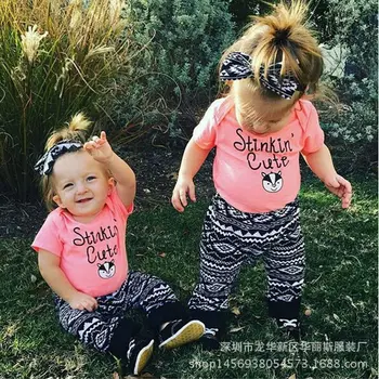 Summer baby girl boy clothes fashion monogram pink T-shirt + fringe pure cotton pants 2pcs suit loveliness baby kids suit
Summer baby girl boy clothes fashion monogram pink T-shirt + fringe pure cotton pants 2pcs suit loveliness baby kids suit