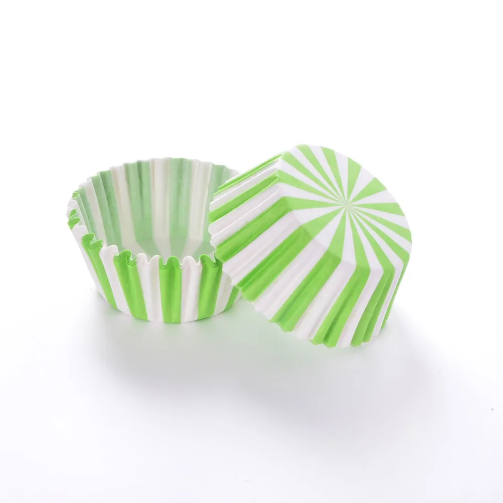 LIFETALK 200 Pieces Green Stripes Design Birthday Cake Decorating Paper Baking Cups Birthday Cupcake Liners
LIFETALK 200 Pieces Green Stripes Design Birthday Cake Decorating Paper Baking Cups Birthday Cupcake Liners