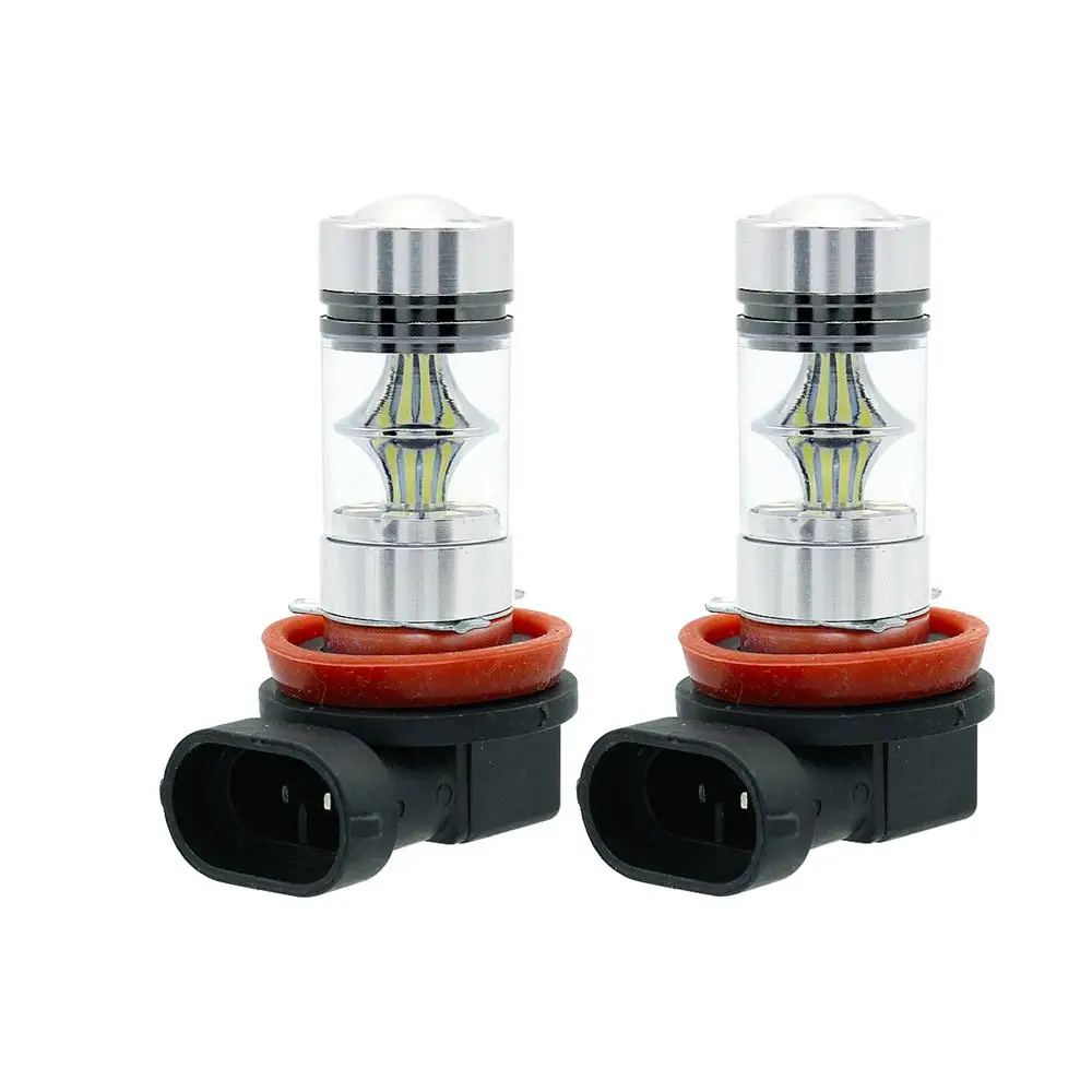 2Pcs H11 LED Car Fog Light Bulb 12V 3030 SMD H8 H9 Auto Front Bulb Fog Lamp Head Light DRL Lights 6000K
2Pcs H11 LED Car Fog Light Bulb 12V 3030 SMD H8 H9 Auto Front Bulb Fog Lamp Head Light DRL Lights 6000K