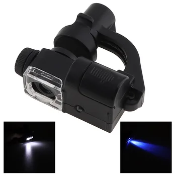 90X Portable Multifunctional Cell Phone Clamping Microscope with LED Light and UV Counterfeit Detector for Antique Appreciate
90X Portable Multifunctional Cell Phone Clamping Microscope with LED Light and UV Counterfeit Detector for Antique Appreciate