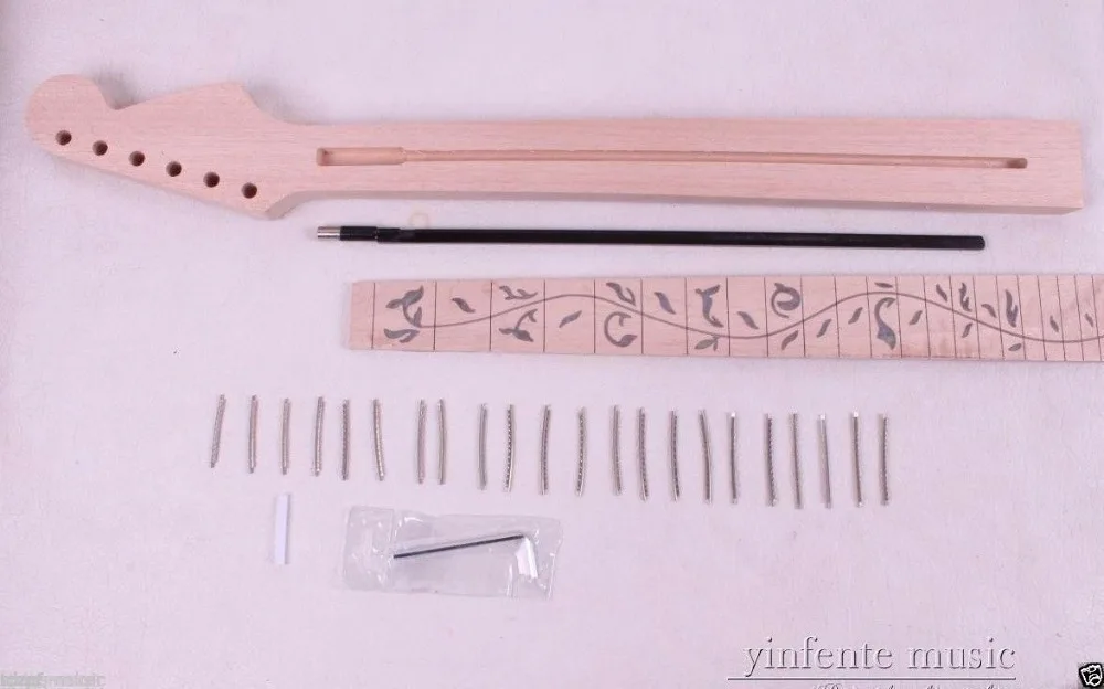 electric Guitar Neck Mahogany MapleWood fretboard 22 fret 25.5" Truss Rod #M9
electric Guitar Neck Mahogany MapleWood fretboard 22 fret 25.5" Truss Rod #M9