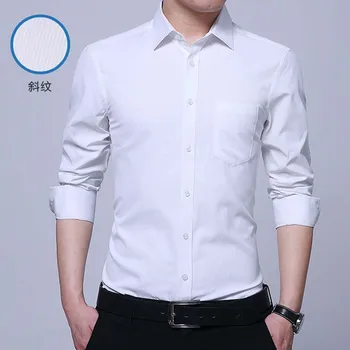Men Dress Shirt Long Sleeve Slim Brand Man Shirts Designer High Quality Solid Male Clothing Fit Business Shirt mens work shir
Men Dress Shirt Long Sleeve Slim Brand Man Shirts Designer High Quality Solid Male Clothing Fit Business Shirt mens work shir