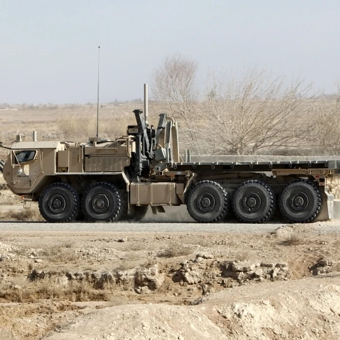 A Logistics Vehicle System Replacement in Afghanistan Poster Print (34 x 22)
