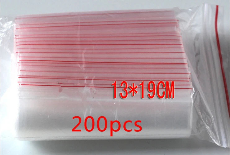 200pcs 13x19cm pe transparent travel gift packaging bags plastic bag for necklace/jewelry diy custom ziplock clear self seal bag
200pcs 13x19cm pe transparent travel gift packaging bags plastic bag for necklace/jewelry diy custom ziplock clear self seal bag