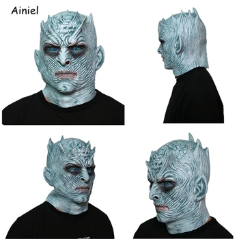 Adult A Song of Ice and Fire Game of Thrones Season 8 Night's King Walker Cosplay Costume Latex Scary Mask Halloween Costumes
Adult A Song of Ice and Fire Game of Thrones Season 8 Night's King Walker Cosplay Costume Latex Scary Mask Halloween Costumes