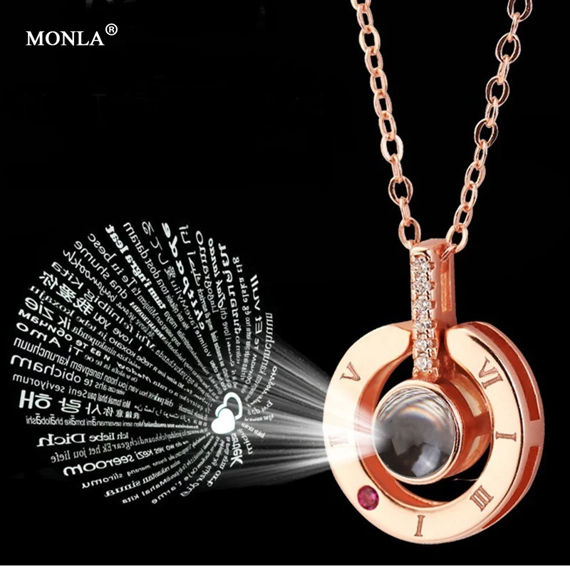 Rose Gold Silver color I Love You 100 Languages Necklace Women Six star heart Pendant Necklaces Jewelry
Rose Gold Silver color I Love You 100 Languages Necklace Women Six star heart Pendant Necklaces Jewelry