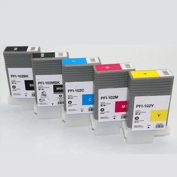 Vilaxh 5pcs PFI-102 pfi 102 ink cartridges for Canon iPF500/510 iPF750/755 iPF600/605/610 iPF700/710/720/760 iPF650/655
Vilaxh 5pcs PFI-102 pfi 102 ink cartridges for Canon iPF500/510 iPF750/755 iPF600/605/610 iPF700/710/720/760 iPF650/655