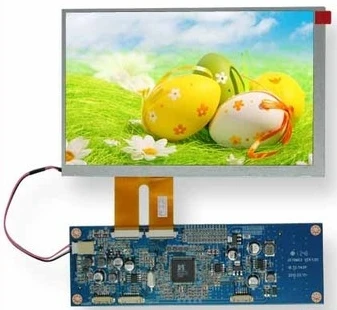 VGA VIDEO (CVBS) Drive Board + 7.0 inch TFT LCD Screen (No TP) 800(RGB)*480 (NTSC / PAL System)
VGA VIDEO (CVBS) Drive Board + 7.0 inch TFT LCD Screen (No TP) 800(RGB)*480 (NTSC / PAL System)