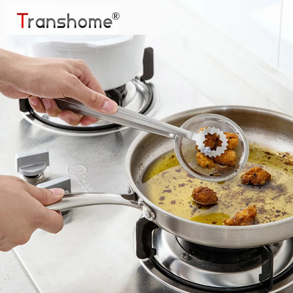 Transhome Oil Filter Clip Stainless Steel Percolator with Chip Fryer Strainer Colanders Cooking Tools Kitchen Gadgets
Transhome Oil Filter Clip Stainless Steel Percolator with Chip Fryer Strainer Colanders Cooking Tools Kitchen Gadgets