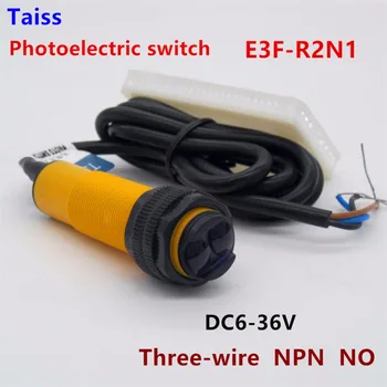 High-quality Feedback reflex photoelectric switch sensor E3F-R2N1 6-36VDC NPN NO diameter 18mm distance 2m Transducer E3F-R2N1
High-quality Feedback reflex photoelectric switch sensor E3F-R2N1 6-36VDC NPN NO diameter 18mm distance 2m Transducer E3F-R2N1