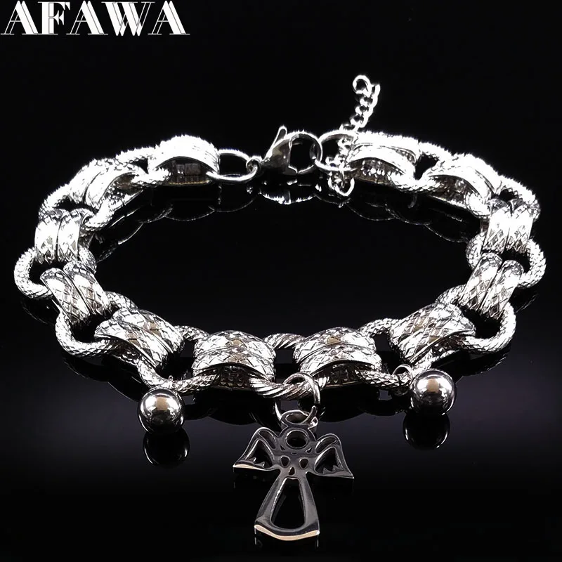 2019 Cut Angel Stainless Steel Bracelets Bangles Women Jewelry Width Silver Color Charm Bracelet Jewellery pulsera hombre B17940
2019 Cut Angel Stainless Steel Bracelets Bangles Women Jewelry Width Silver Color Charm Bracelet Jewellery pulsera hombre B17940
