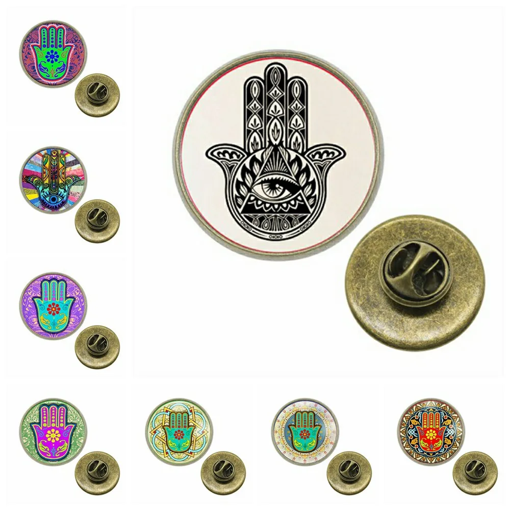 10pcs/lot 12~20mm Round Glass Cabochon Brooch Pin Lucky Hamsa Hand Glass Cabochon Brooch Pins For Men XA-Z-G1632
10pcs/lot 12~20mm Round Glass Cabochon Brooch Pin Lucky Hamsa Hand Glass Cabochon Brooch Pins For Men XA-Z-G1632