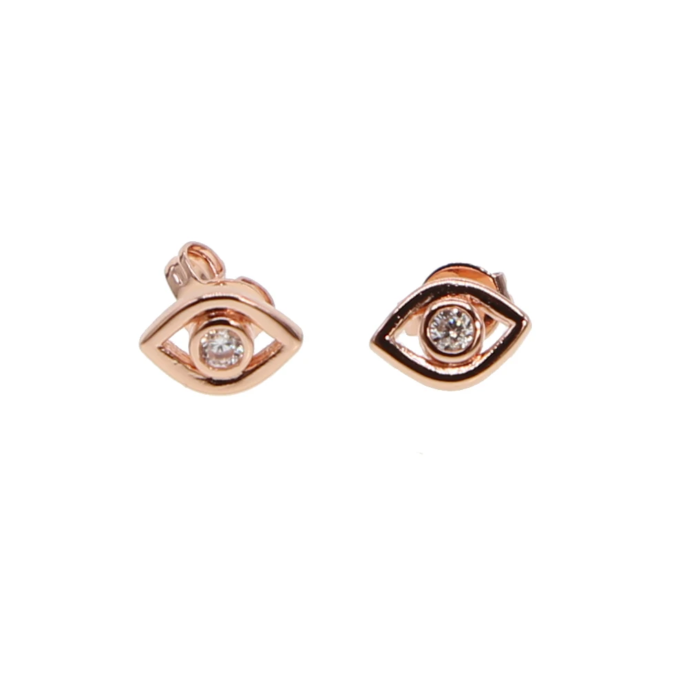 ROSE GOLD mini small studs single cz clear zirconia turkish evil eye lucky girl stud earring
ROSE GOLD mini small studs single cz clear zirconia turkish evil eye lucky girl stud earring