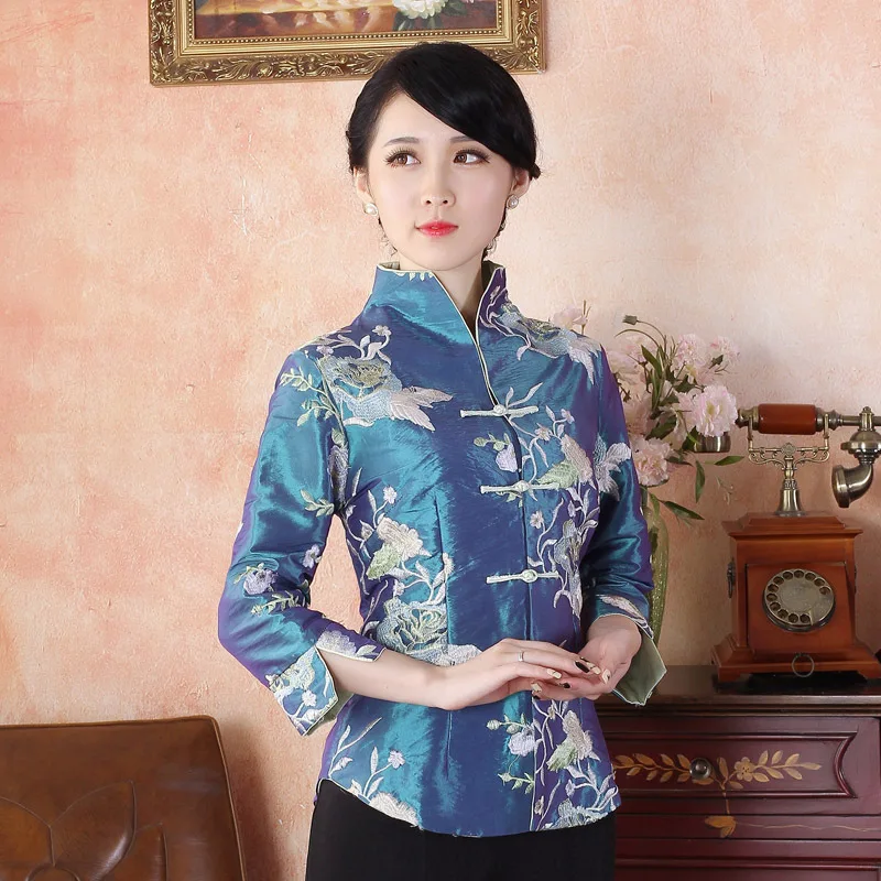 Free Shipping Autumn Winter Chinese Tradition Women's Embroider Flower Jacket Coat Warm M L XL XXL 3XL 4XL MNY220
Free Shipping Autumn Winter Chinese Tradition Women's Embroider Flower Jacket Coat Warm M L XL XXL 3XL 4XL MNY220