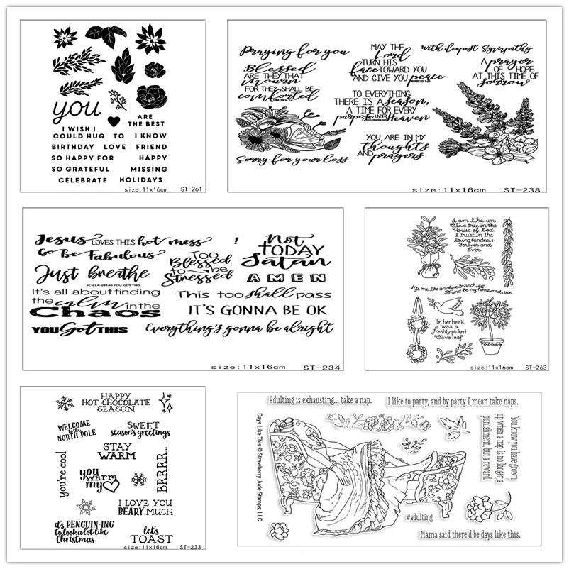 Zhuoang Languages Design Transparent Clear Stamps / Silicone Seals for DIY scrapbooking photo album/Card Making
Zhuoang Languages Design Transparent Clear Stamps / Silicone Seals for DIY scrapbooking photo album/Card Making
