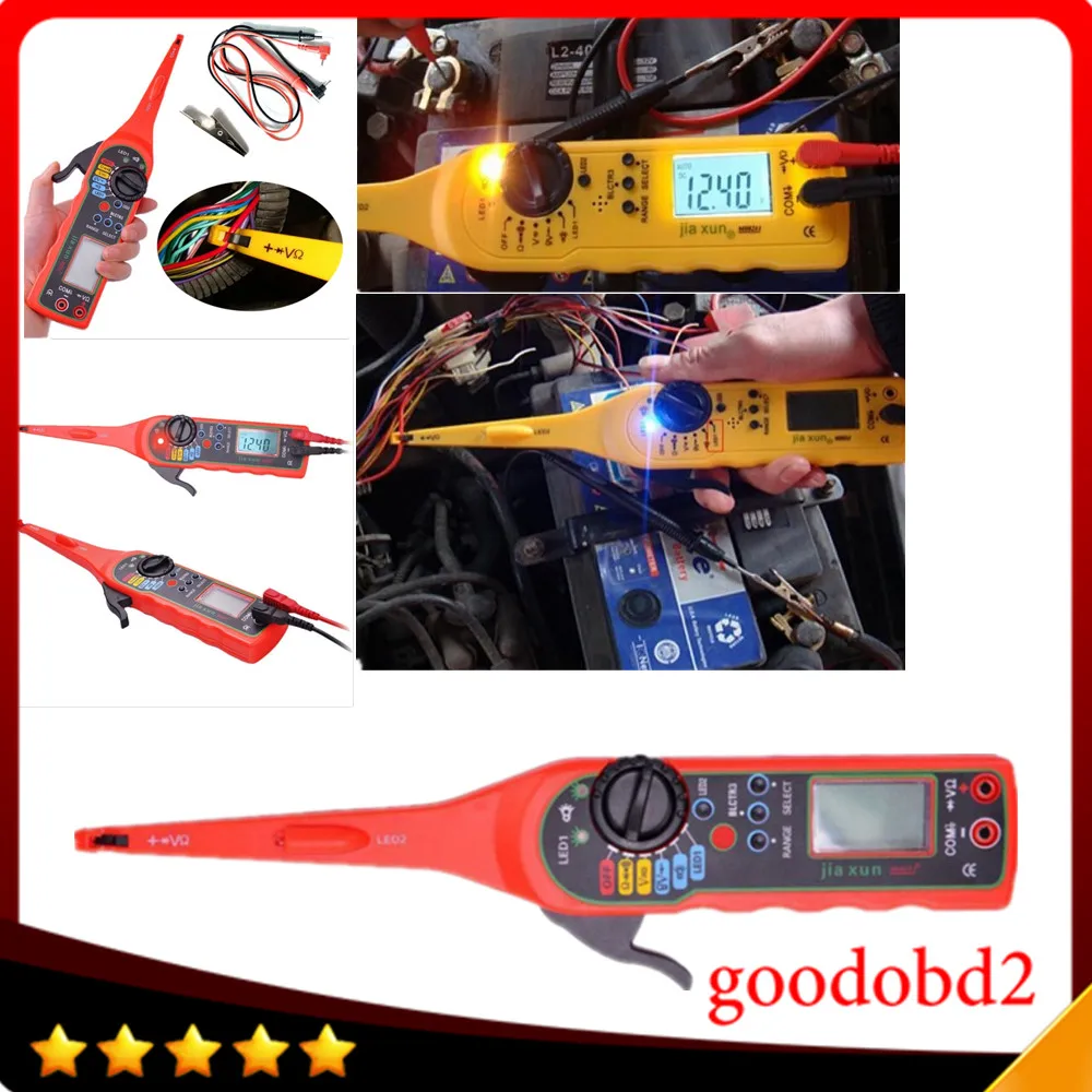 Automotive Electrical Multimeter Multi-function Auto Circuit Tester Multimeter Lamp Car Repair tool 0V-380V tester lamp yellow
Automotive Electrical Multimeter Multi-function Auto Circuit Tester Multimeter Lamp Car Repair tool 0V-380V tester lamp yellow