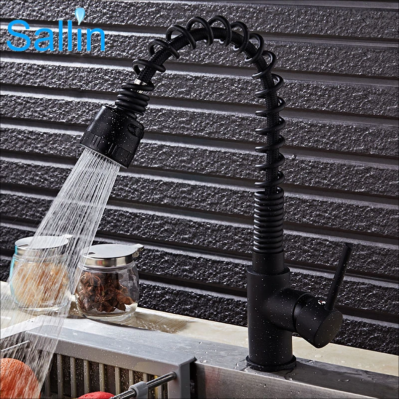 High Quality Black Bronze Kitchen Faucet Pull Down&Out Swivel Spring Mixer Tap Kitchen Sink Faucet Cold&Hot Water Tap
High Quality Black Bronze Kitchen Faucet Pull Down&Out Swivel Spring Mixer Tap Kitchen Sink Faucet Cold&Hot Water Tap