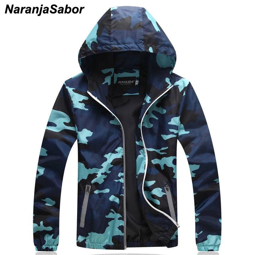 NaranjaSabor 2019 Spring Autumn Men's Camouflage Jackets Casual Hooded Slim Coat Fashion Male Camo Outerwear Brand Clothing N406
NaranjaSabor 2019 Spring Autumn Men's Camouflage Jackets Casual Hooded Slim Coat Fashion Male Camo Outerwear Brand Clothing N406