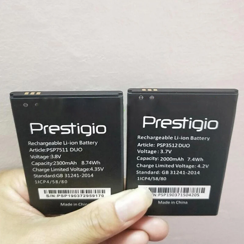In Stock 100% NEW Battery Replacement For Prestigio Muze B7 PSP3512 DUO PSP7511 DUO Mobile Phone + Tracking Number
In Stock 100% NEW Battery Replacement For Prestigio Muze B7 PSP3512 DUO PSP7511 DUO Mobile Phone + Tracking Number