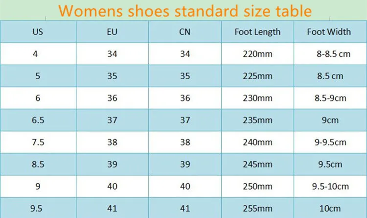 women size _