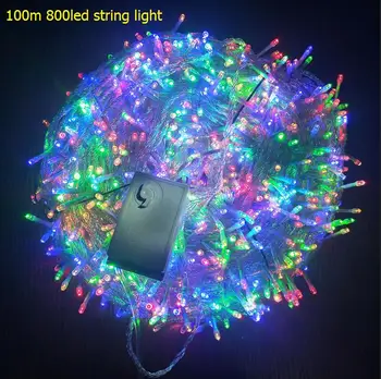 Promotion!!Multicolour 100M 800 LED String Light 220V Decoration Light for Christmas Party Wedding With 8 Display Modes EU Plug
Promotion!!Multicolour 100M 800 LED String Light 220V Decoration Light for Christmas Party Wedding With 8 Display Modes EU Plug