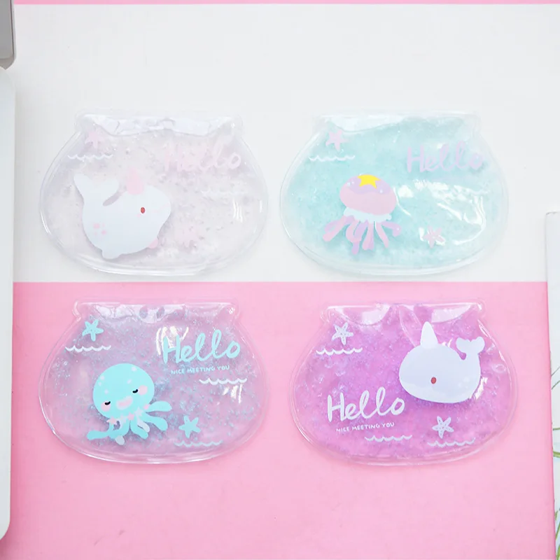 PACGOTH New Cute Aniamls Whale Octopus PVC Summer Insulated Cold Compress Portable At Random Color Gel Mini Ice Packs, 1Piece
PACGOTH New Cute Aniamls Whale Octopus PVC Summer Insulated Cold Compress Portable At Random Color Gel Mini Ice Packs, 1Piece