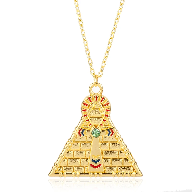 MQCHUN Ankh Pendant Cross Pyramid Evil Eye Of Horus Egyptian Jewelry Male Necklace Gold -color Necklace for Men Accessories-30
MQCHUN Ankh Pendant Cross Pyramid Evil Eye Of Horus Egyptian Jewelry Male Necklace Gold -color Necklace for Men Accessories-30
