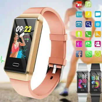 Bluetooth Smart Heart Rate Oxygen Blood Pressure Sport Fitness Tracker Ladies Hot Multifunctional Wristbands
Bluetooth Smart Heart Rate Oxygen Blood Pressure Sport Fitness Tracker Ladies Hot Multifunctional Wristbands
