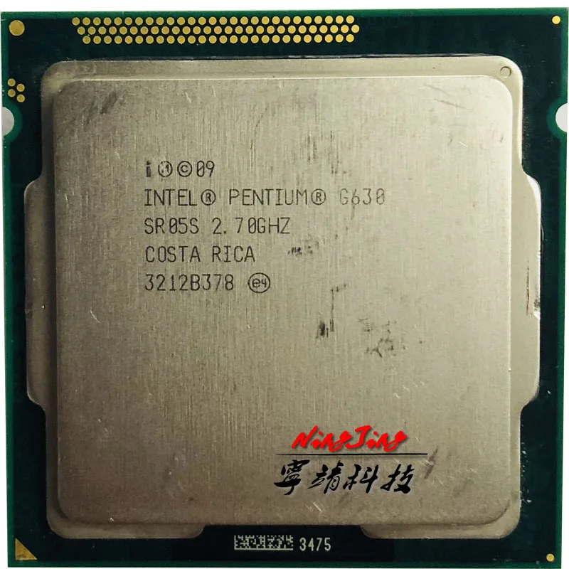 Двухъядерный процессор Intel Pentium G630 2 7 ГГц 3M 65 Вт LGA 1155|cpu processor|pentium g630intel pentium |
