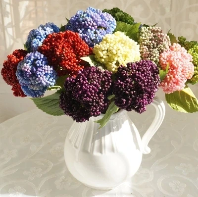 10colors Decorative Blueberry Fruit Berry Artificial Flower Silk Flowers Fruits For Wedding Home Decoration Artificial Plants
10colors Decorative Blueberry Fruit Berry Artificial Flower Silk Flowers Fruits For Wedding Home Decoration Artificial Plants